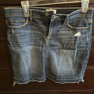 Loft Dark Denim skirt size 4